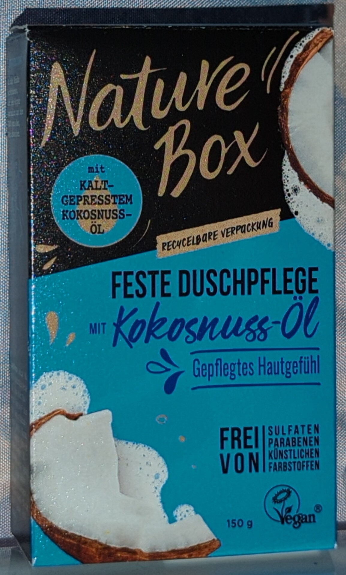 Natur Box Feste Duschpflege mit Kokos-Öl - Produkt - de