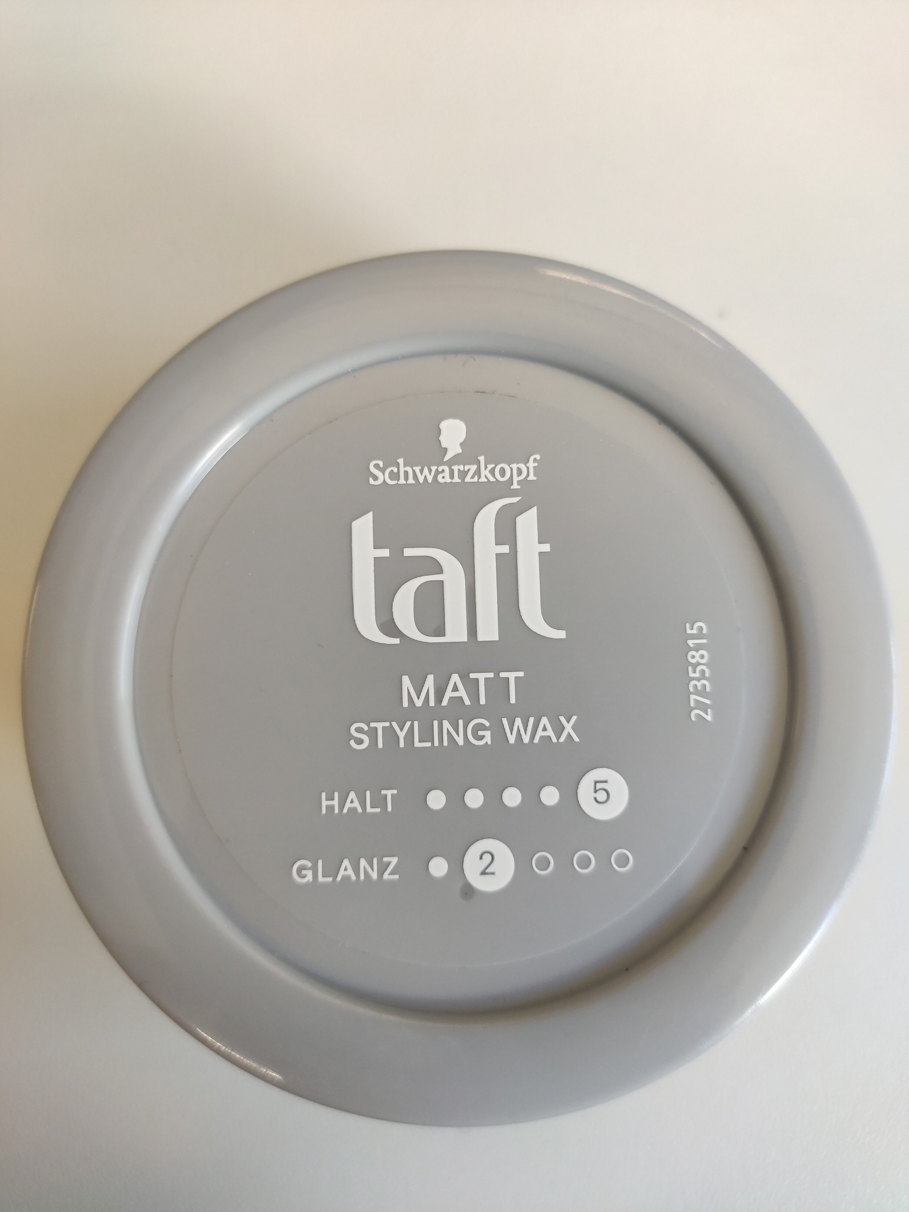 taft Styling Wax Matt - Produkt - de