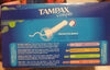 Tampax Compak - 製品