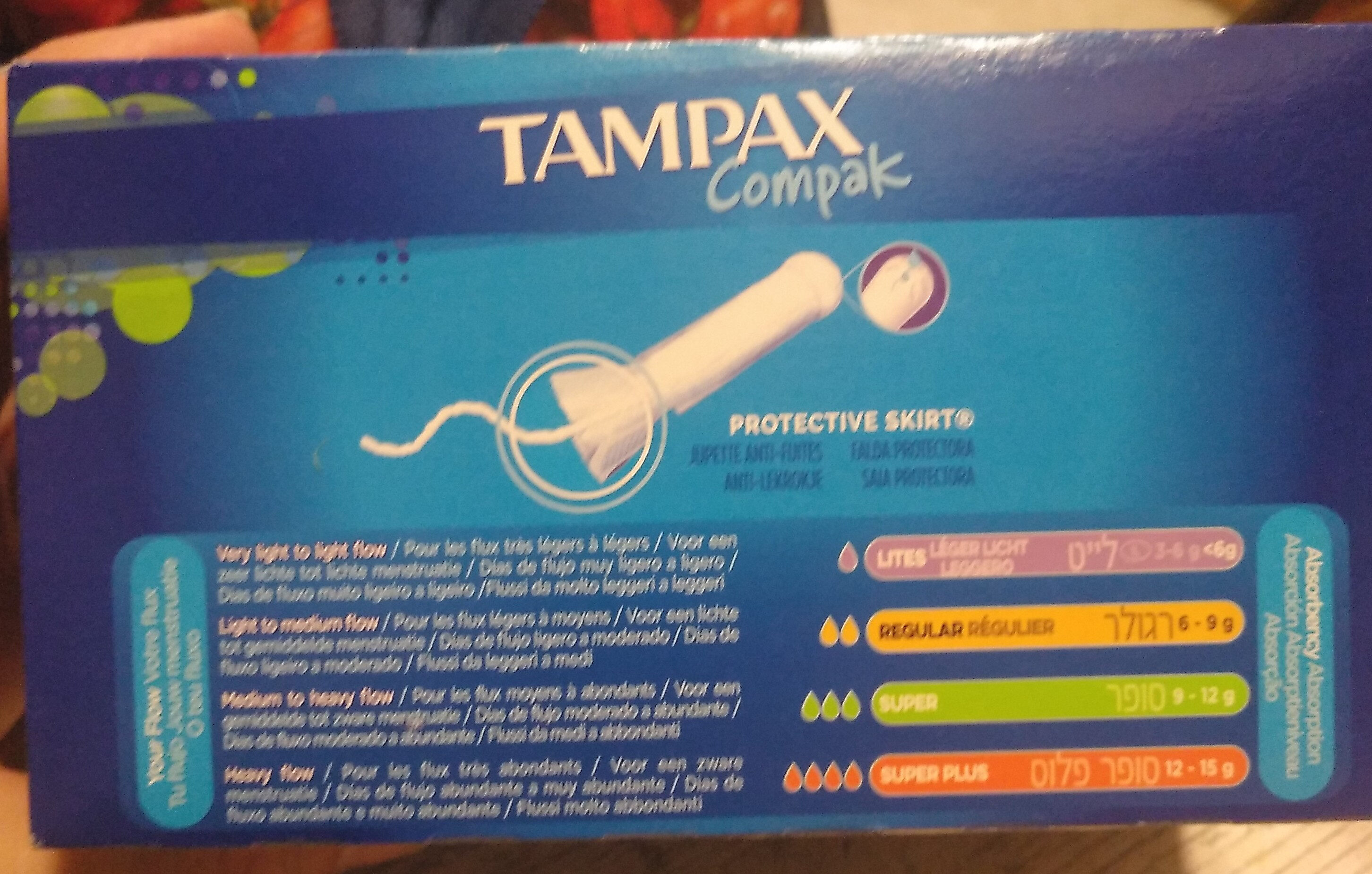 Tampax Compak - Продукт - es