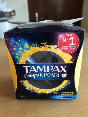 Tampax compak pearl regulier - Produto - fr