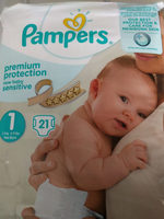 Pampers premium protection new baby sensitive - Продукт - en