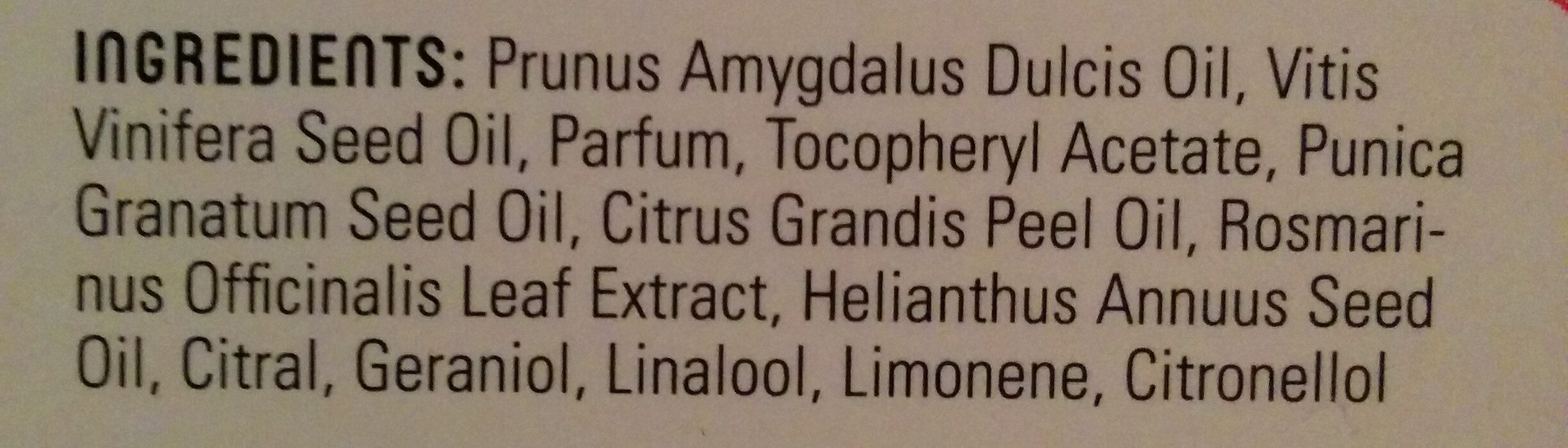 Hautöl Granatapfel - Ingredients - de