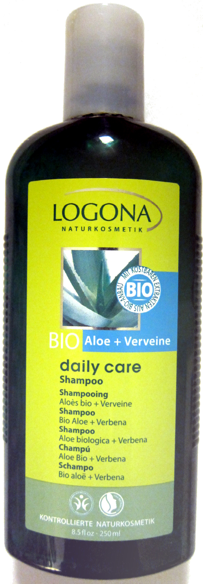 Shampoing Logona BIO Aloe + Verveine Daily Care - Produit - fr