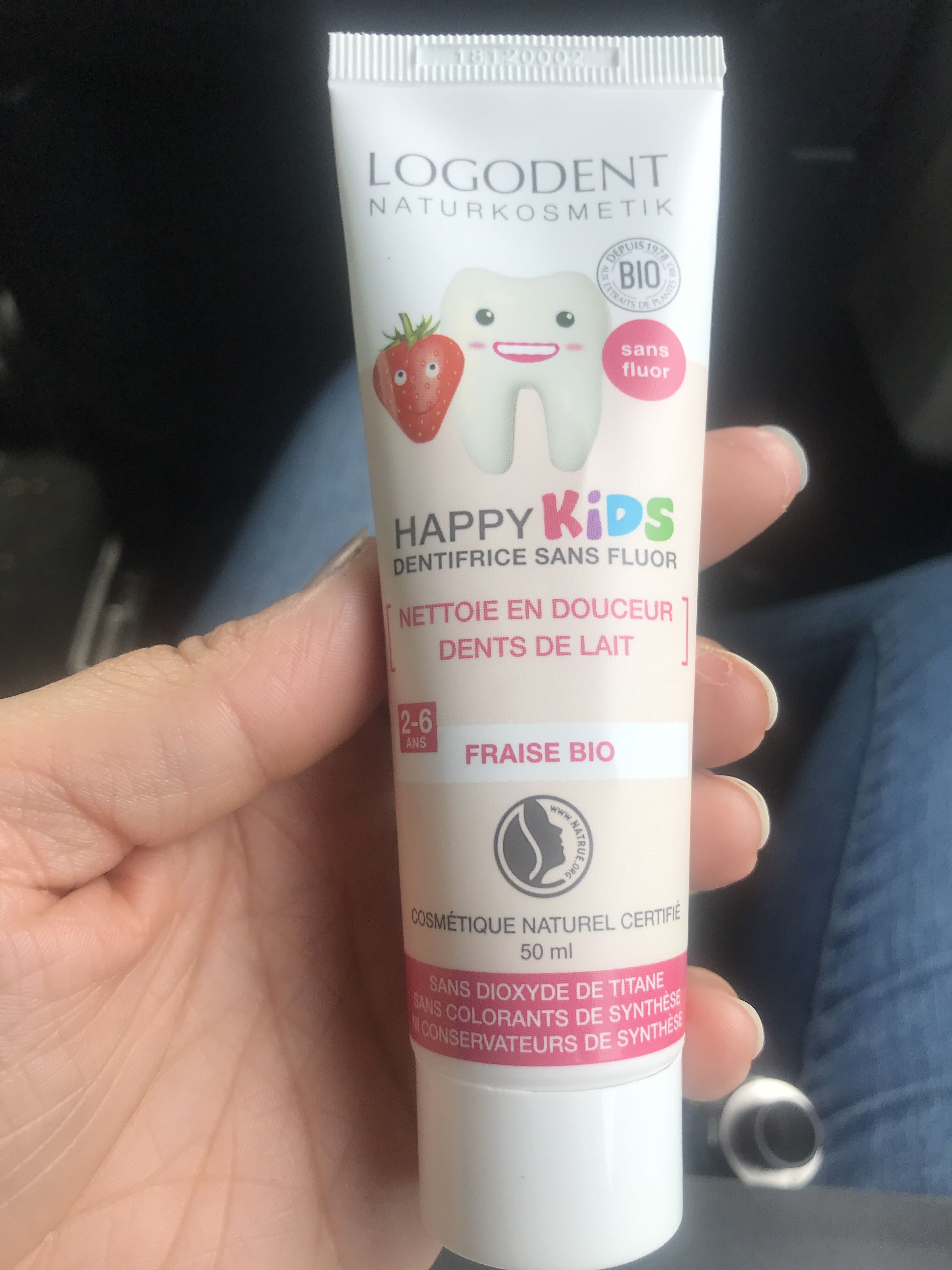 Dentifrice happy kids - Product - fr