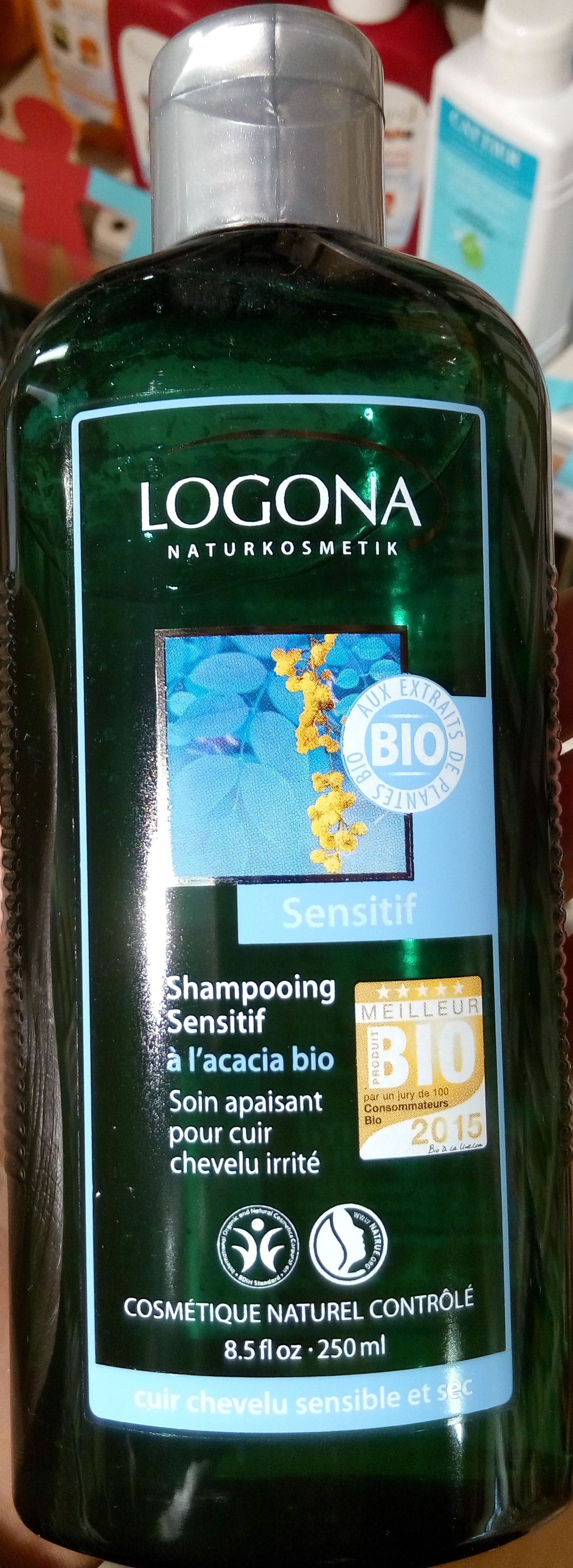 Shampooing sensitif à l'acacia bio - Produit - fr