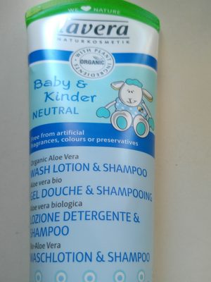 Organic Aloe Vera wash lotion & shampoo - 1