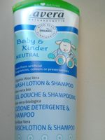 Organic Aloe Vera wash lotion & shampoo - Produit - de