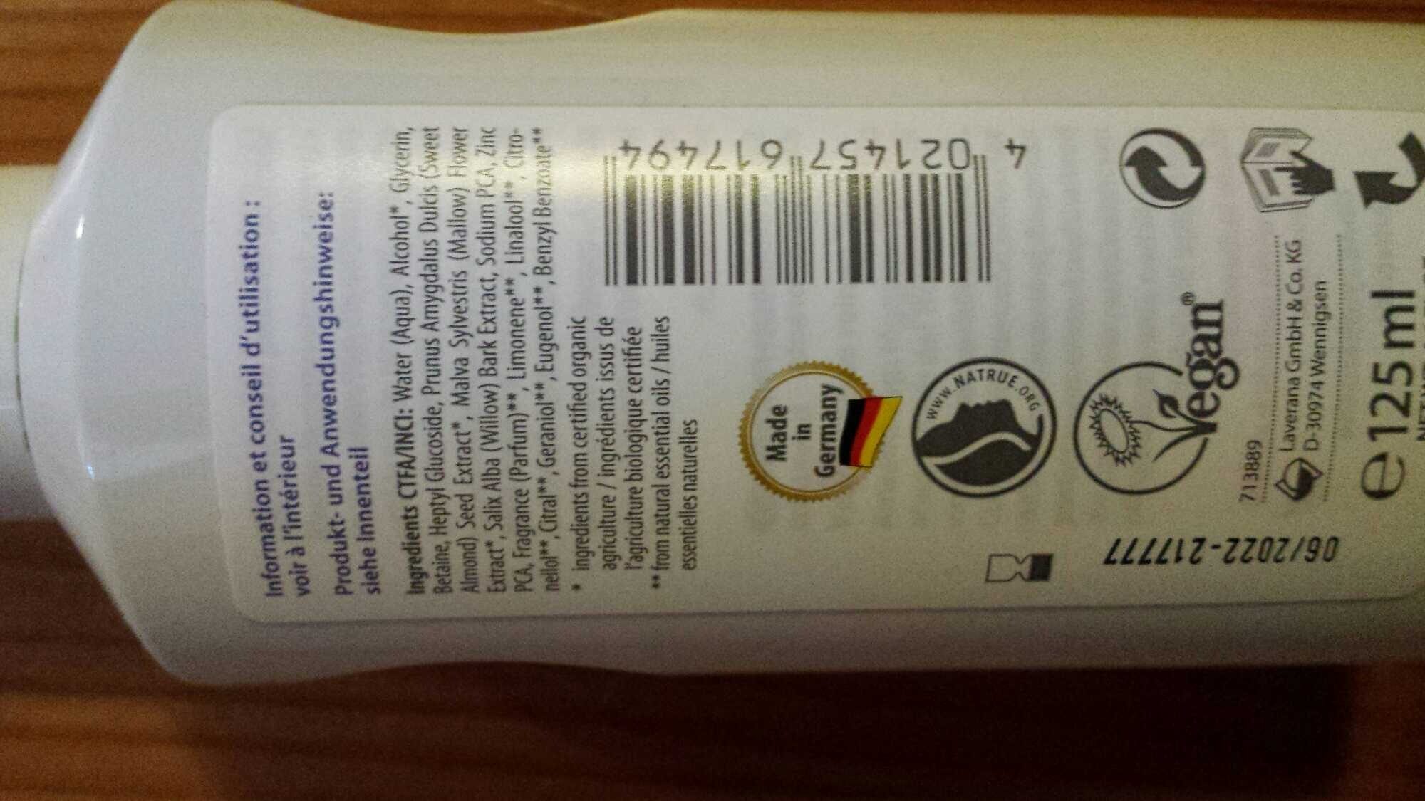 Lotion tonique douce mauve et amande bios - Product - fr
