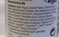 Basis Sensitive Natural & Sensitive Deo Spray - Ingredients - de