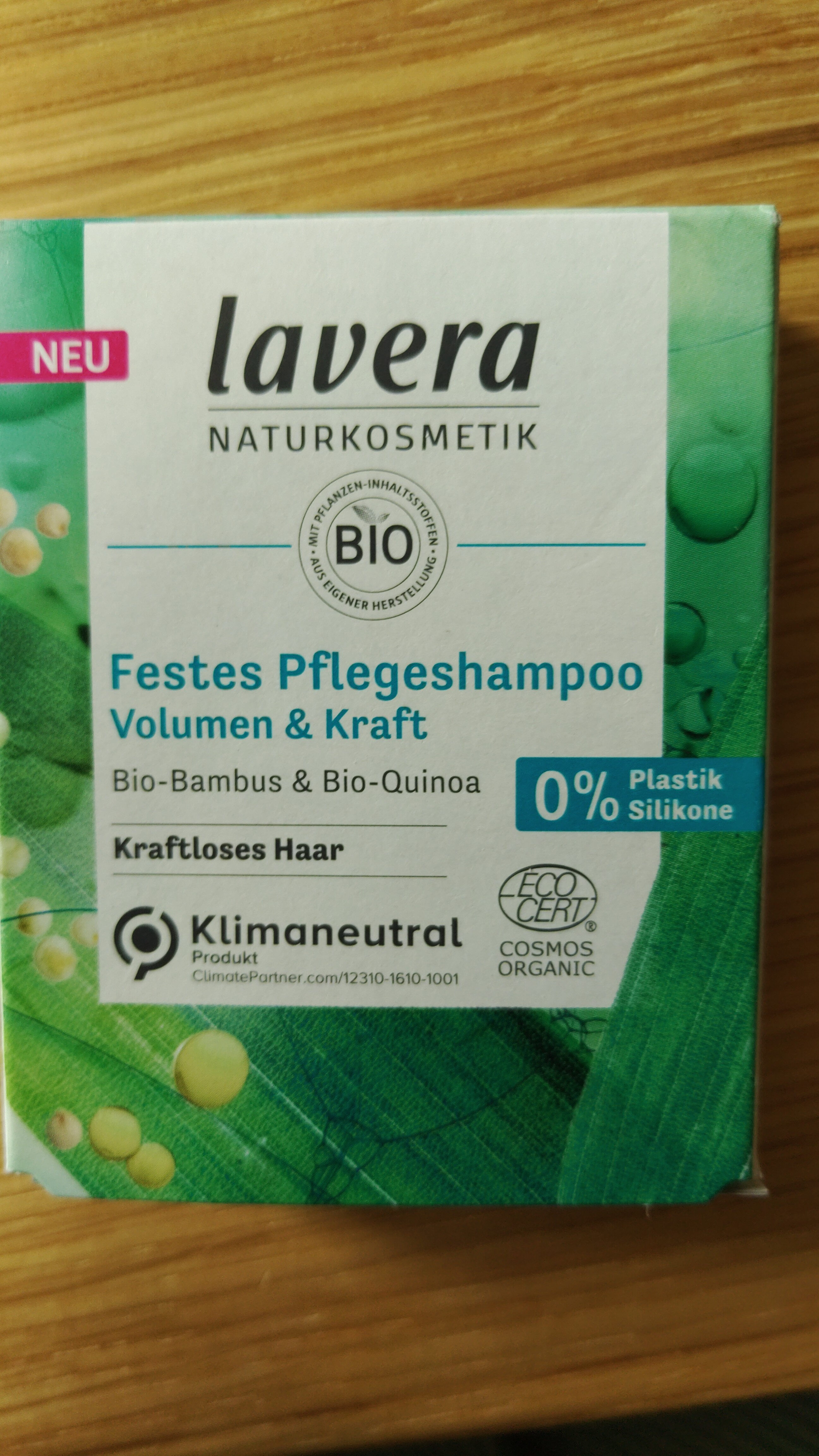 Festes Pflegeshampoo Volumen & Kraft - Product - de
