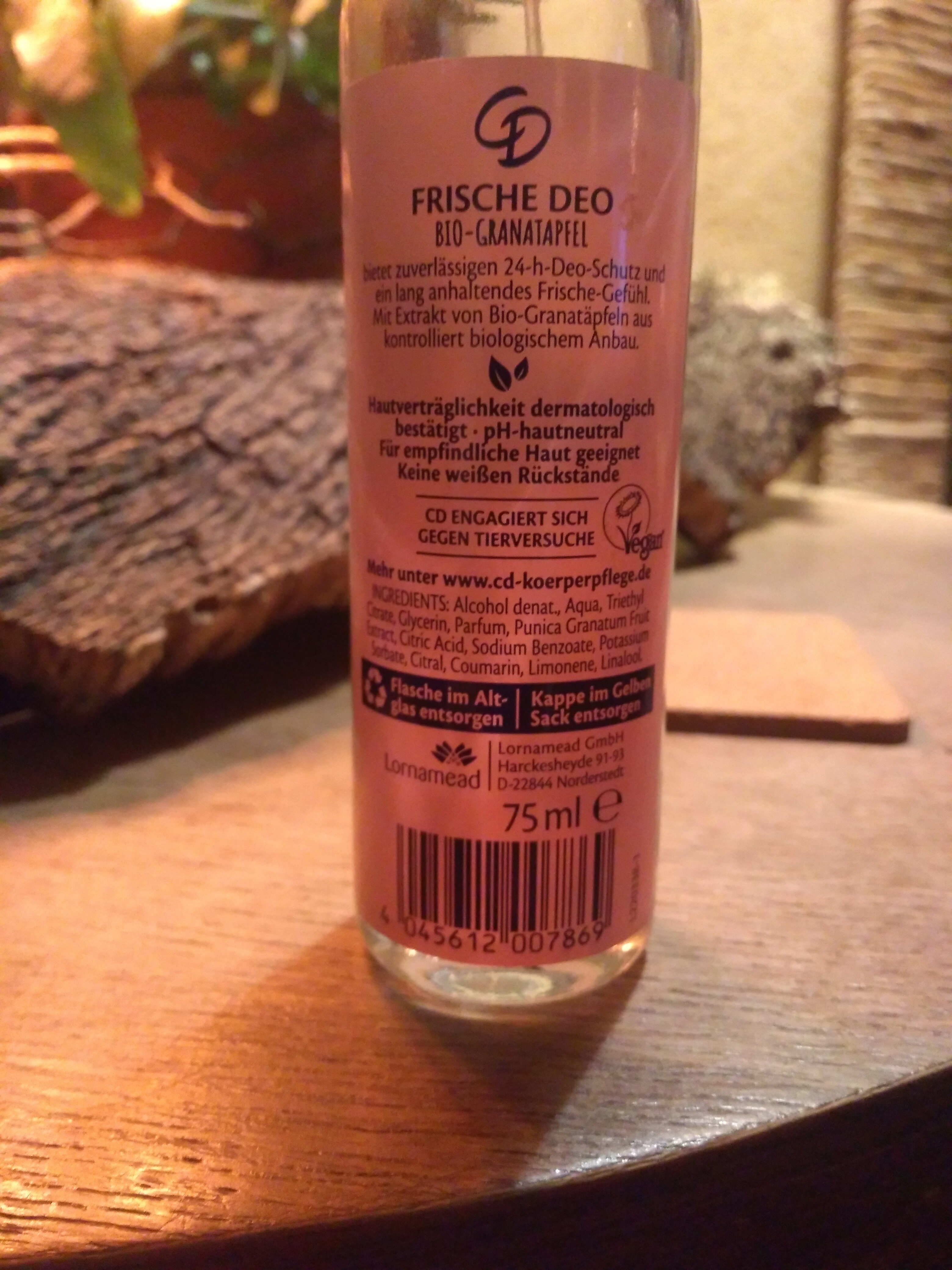 Friesche DEO - Ингредиенты - de