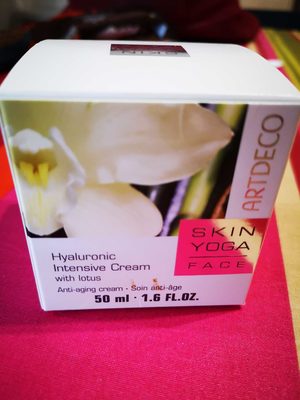 Hyaluronic intensive cream with lotus - Product - fr
