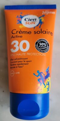 crème solaire active 30 FPS haute protection - Produit - fr