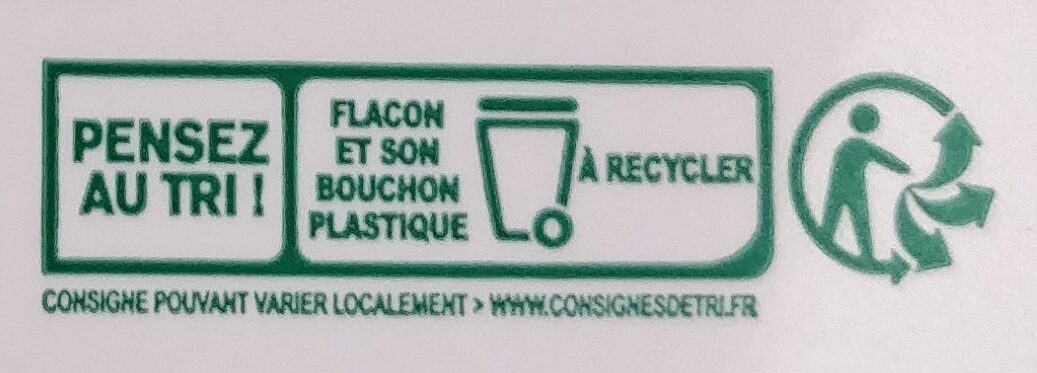 Gel douche douceur à l'aloe vera - Instruction de recyclage et/ou information d'emballage - fr