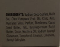 gel doccia solido - Ingredientes - it