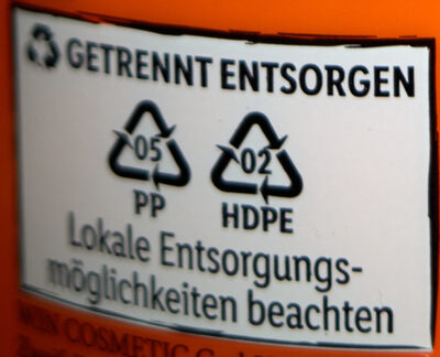 Cien Sun LSF 50 hoch - Recycling instructions and/or packaging information - en