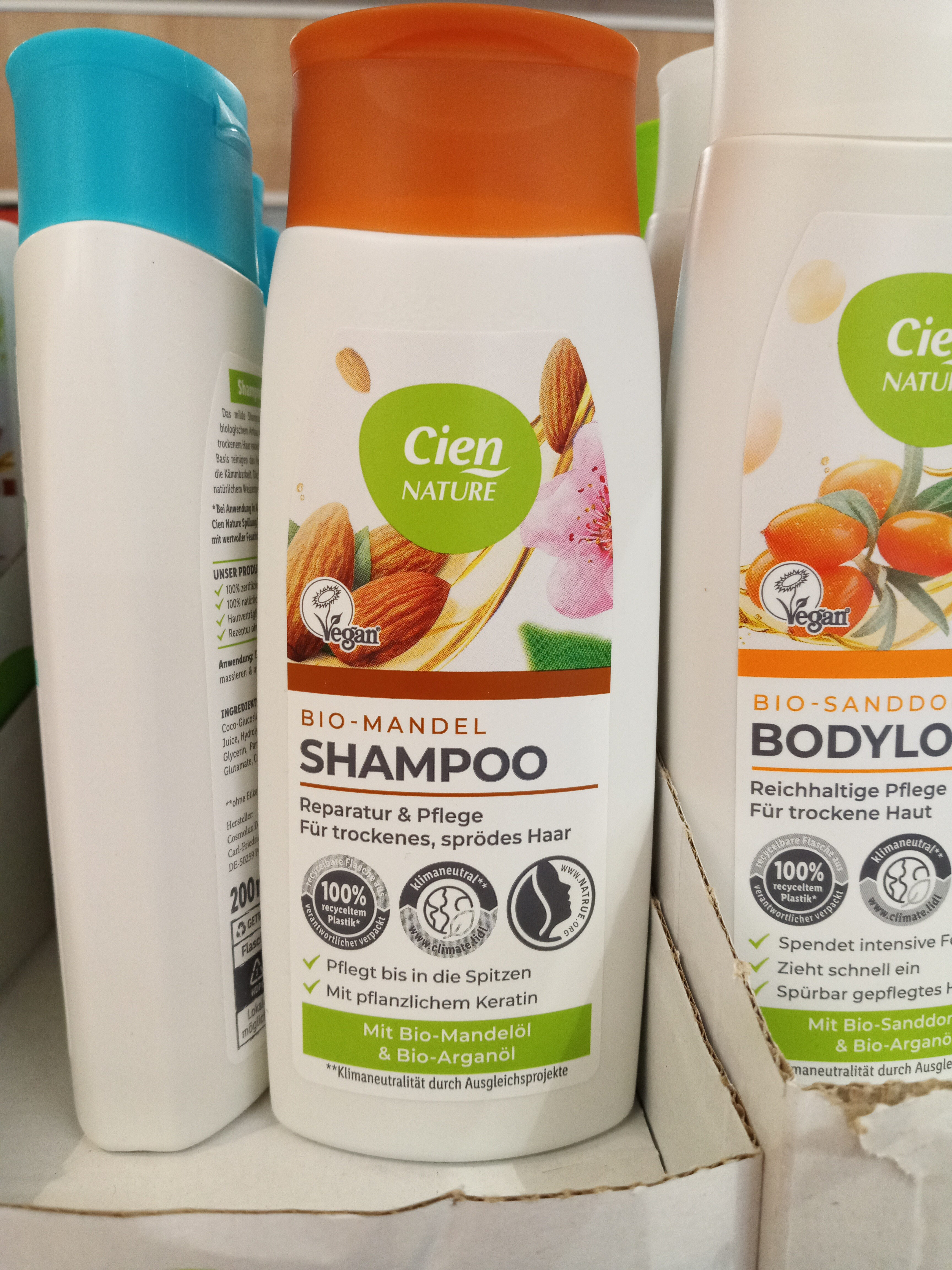 Cien Nature Bio Mandel Shampoo - Produit - de