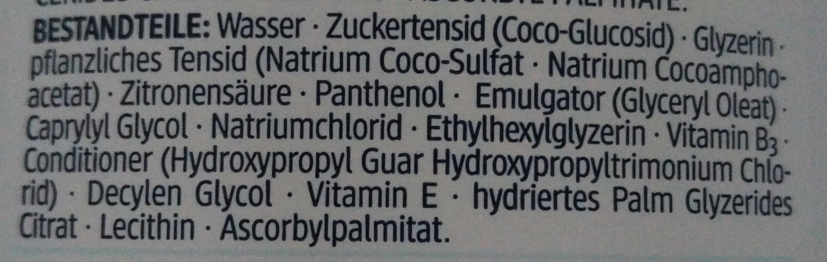 Ultra Sensitive Shampoo - Ingrédients - de