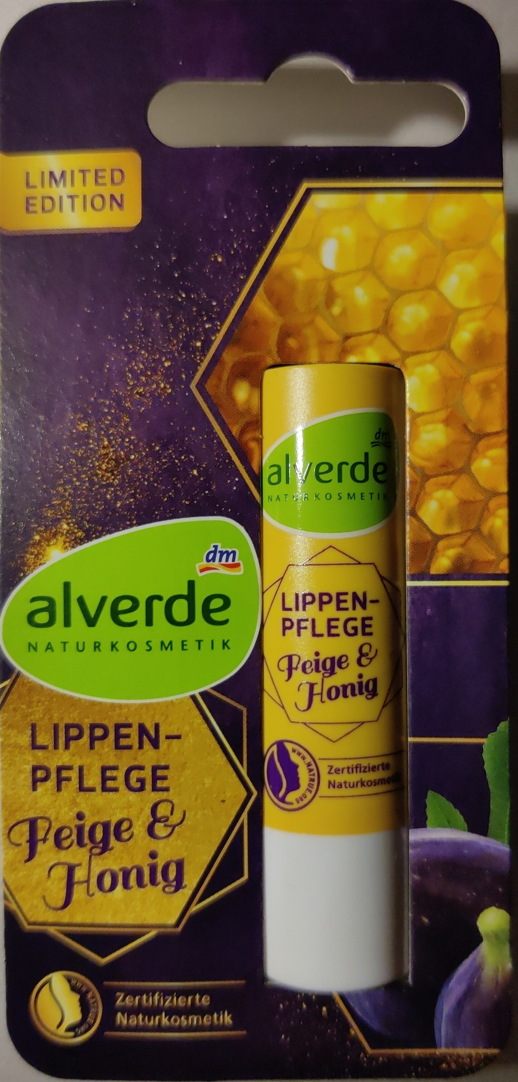 Lippen Pflege Feige & Honig - Продукт - de