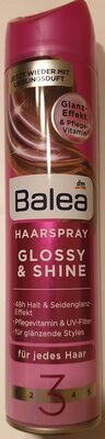 Haarspray glossy & shine für jedes Haar 3 - 1