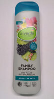 alverde Family Shampoo, Malve Brombeere - Produit - de