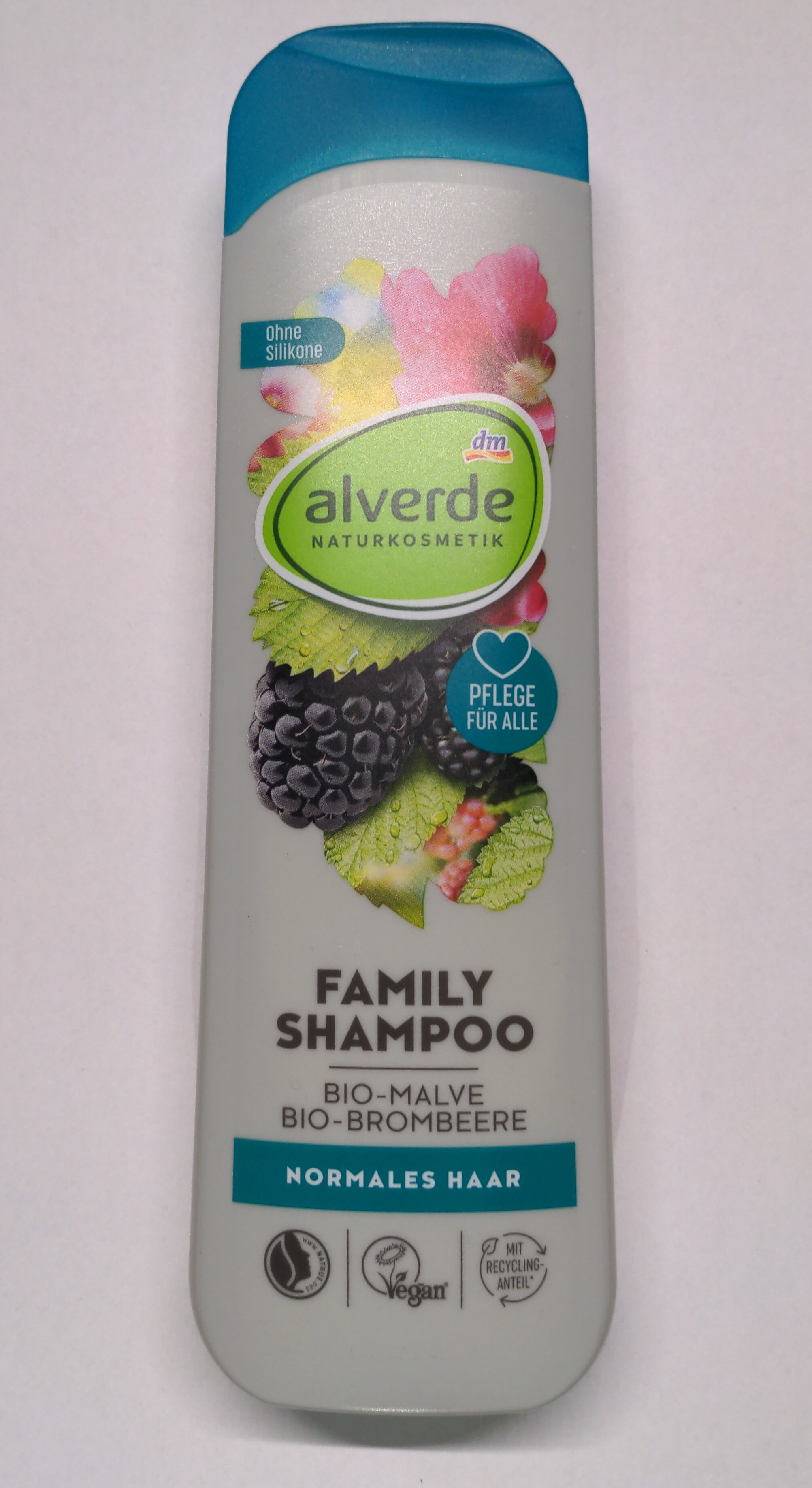 alverde Family Shampoo, Malve Brombeere - Produkt - de
