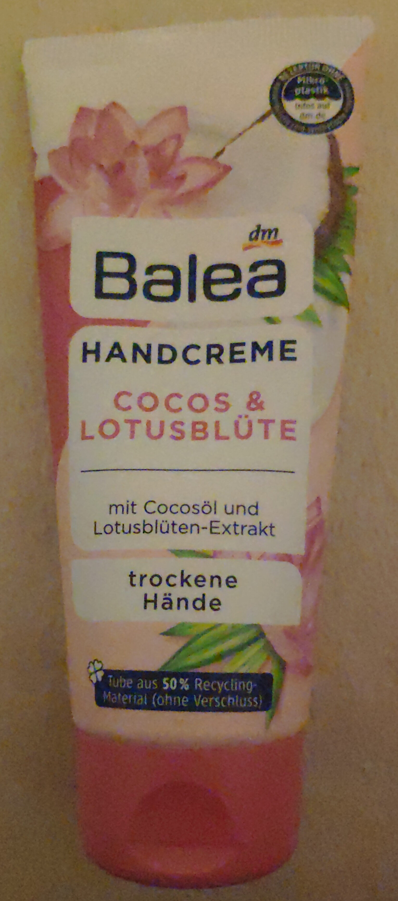 Handcreme Cocos & Lotosblüte - Produit - de