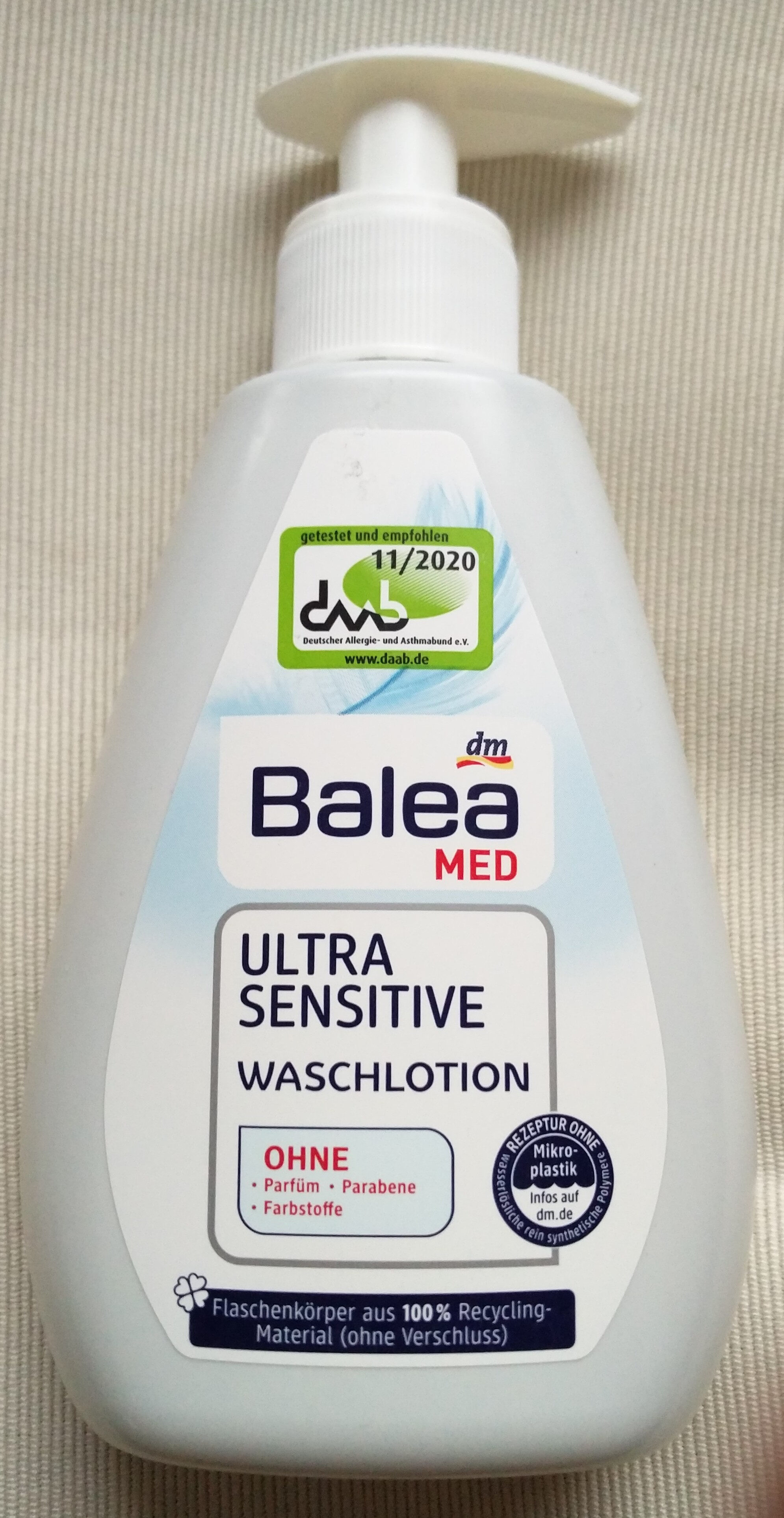 Ultra Sensitive Waschlotion - Produkt - de