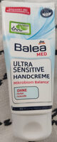 Ultra sensitive Handcreme - Product - de