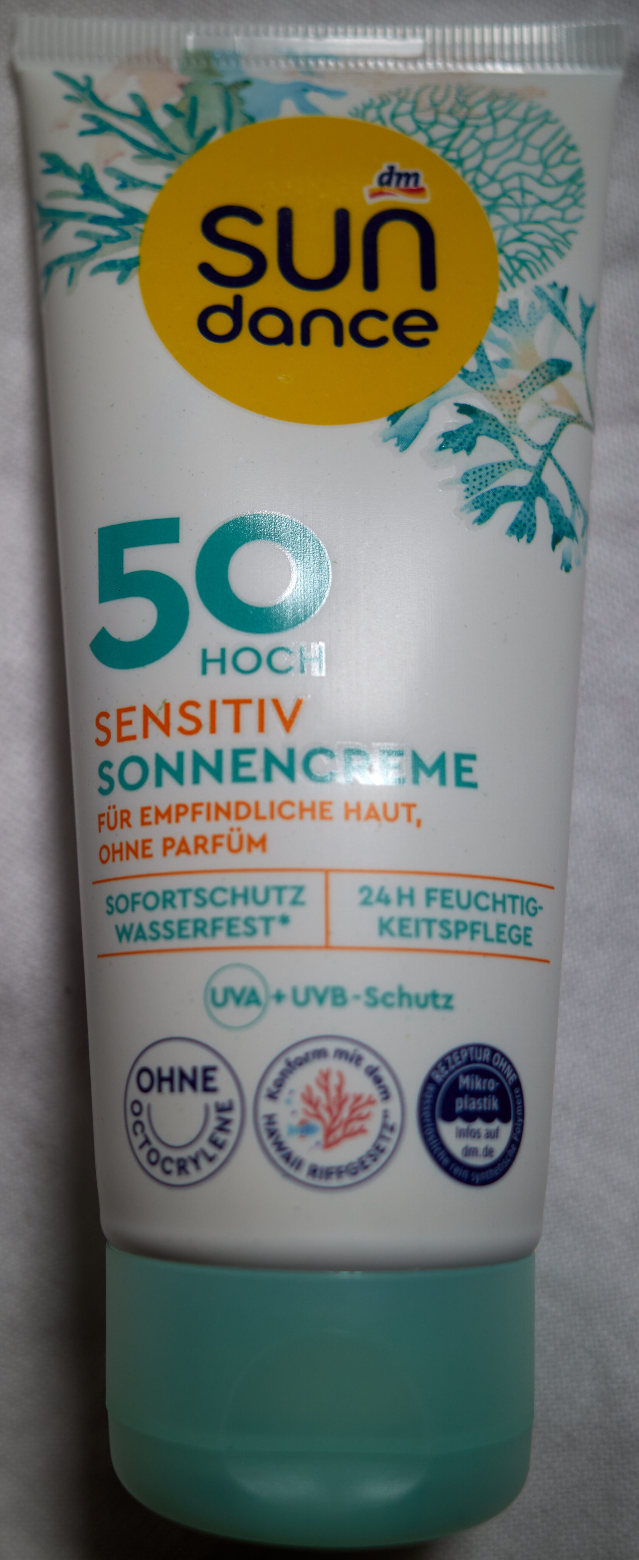 Sonnencreme sensitiv LSF 50 - Produkt - de