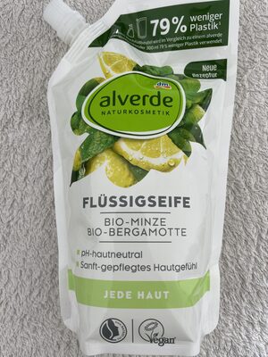 Flüssigseife Bio-Minze und Bio-Bergamotte Nachfüllbeutel - Produit - de