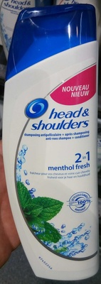Shampooing antipelliculaire + après-shampooing 2 in 1 Menthol Fresh - Produit - fr