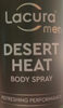 Body spray desert heat - Produit