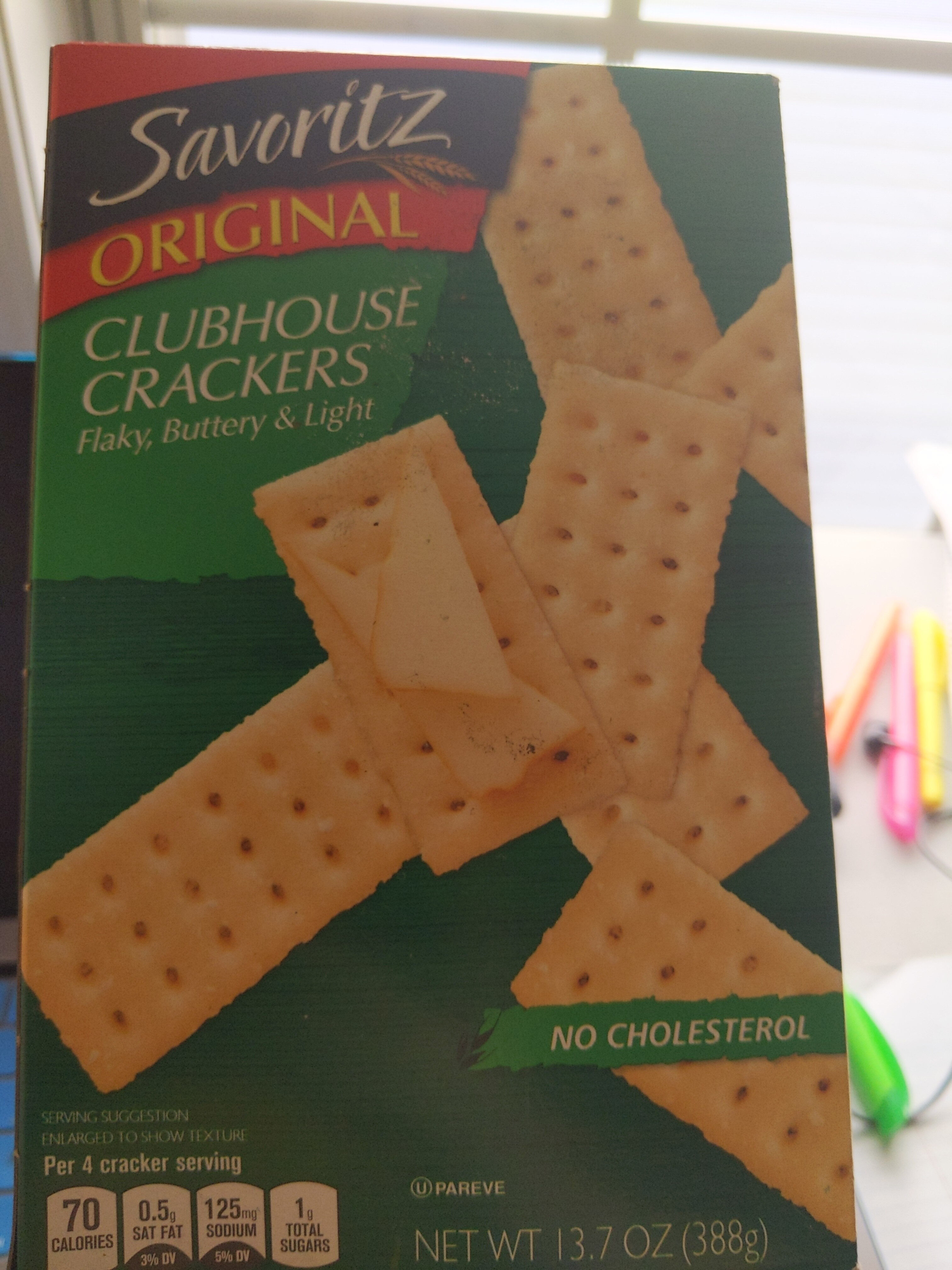 clubhouse crackers - Продукт - en