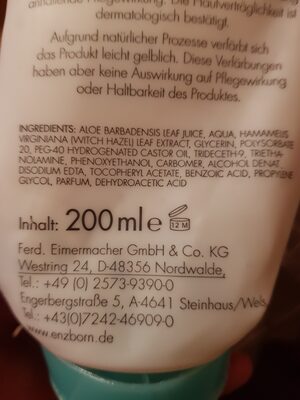 Enzborn Premium Aloe Vera Gel 90% - 2