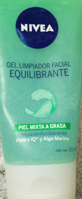 nivea gel limpiador facial equilibrante - Tuote - en
