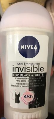 Anti-Transpirant invisible for black & white - Produkt - de