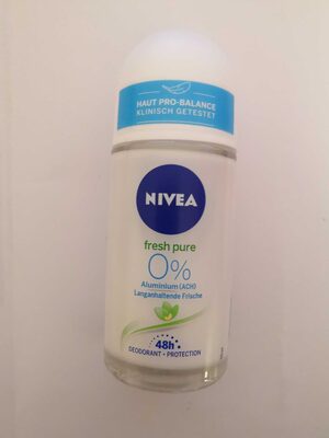 NIVEA fresh pure 0% Aluminium 48h Deodorant Protection - Product - de