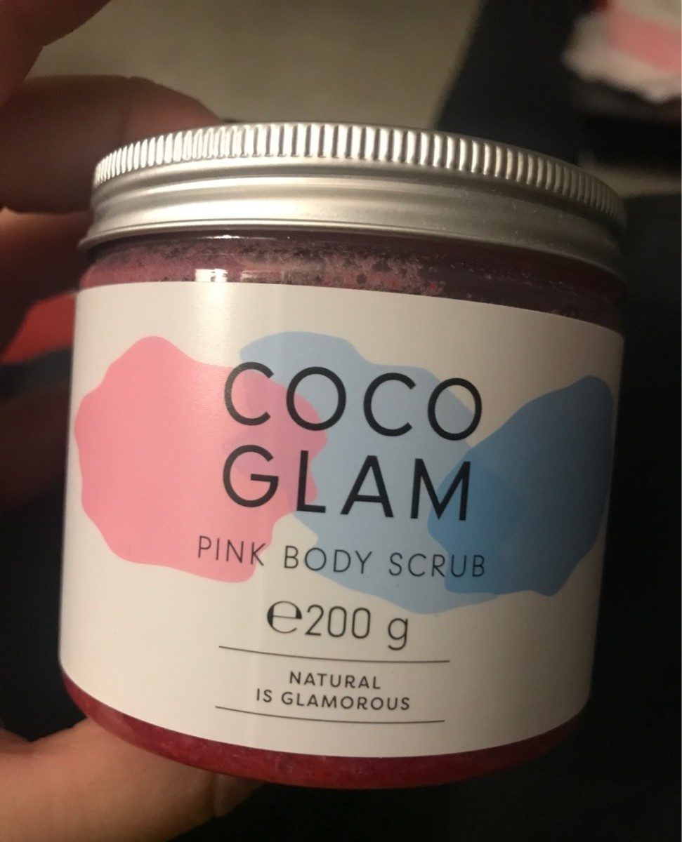 Hello Body Coco Glam Pink Body Scrub - Produkt - fr