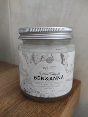 Natural Toothpaste White - Produkt