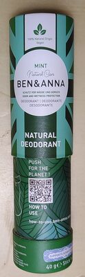 Natural Deodorant Mint - 1