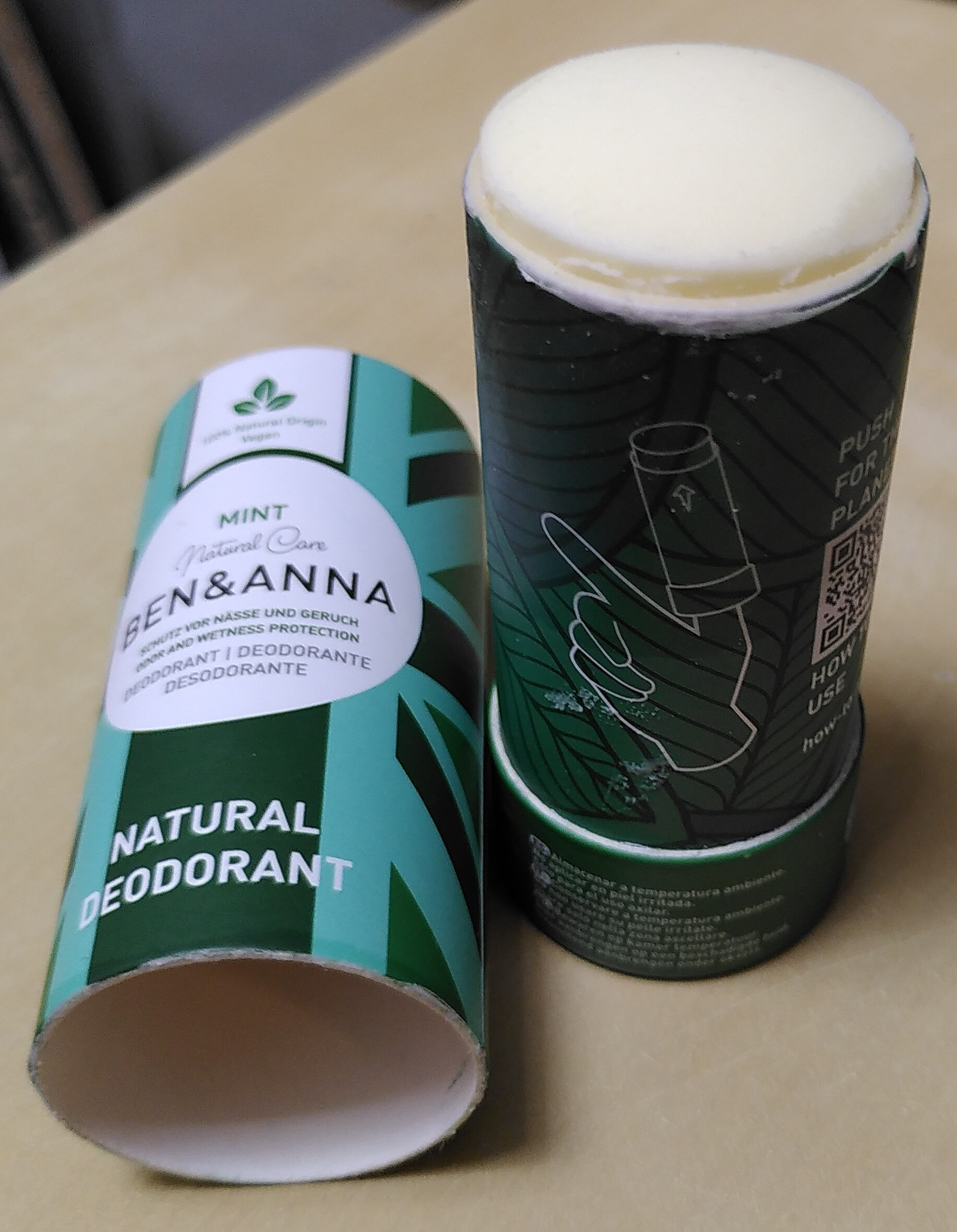 Natural Deodorant Mint - Product - en