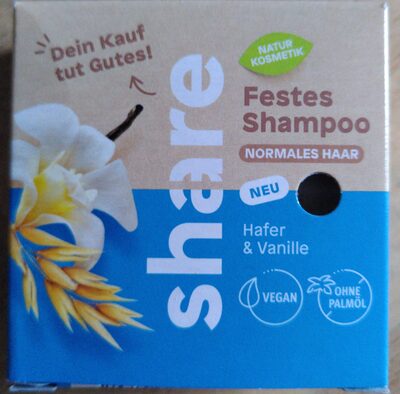 Festes Shampoo Hafer & Vanille - 1
