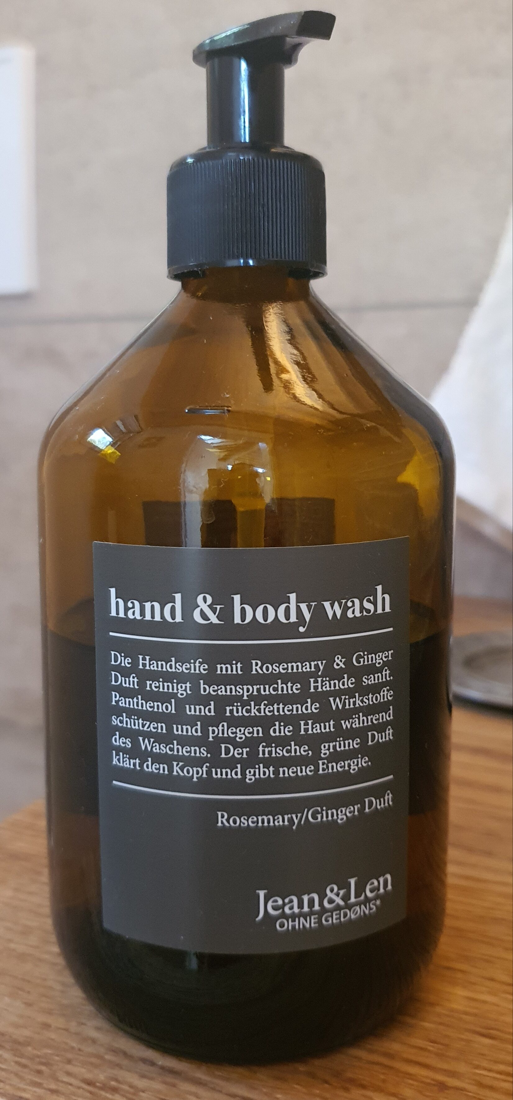 hand & body wash Rosemary/Rosemary Duft - Produit - de