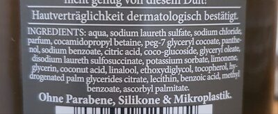hand & body wash Rosemary/Rosemary Duft - Ingrédients - de