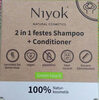 2 in 1 festes Shampoo + Conditioner - Produkt