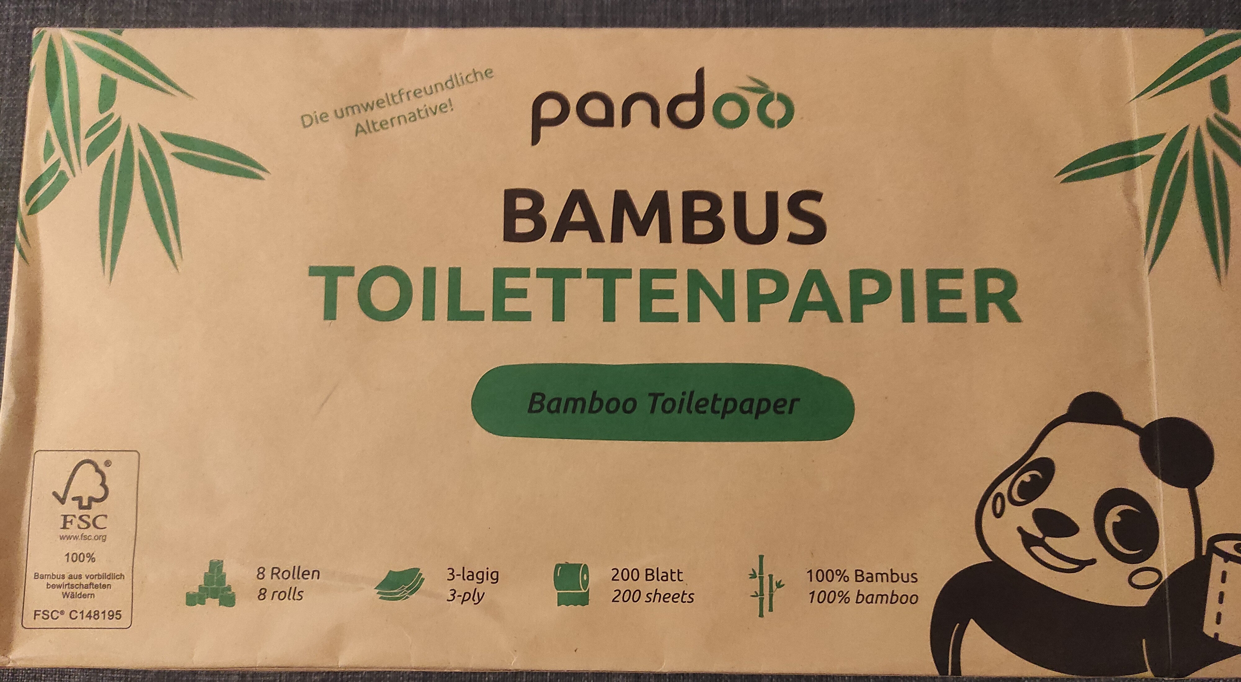 Bambus Toilettenpapier - Produit - de