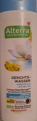 Gesichtswasser Hamamelis Lotusblüte - Produit - de