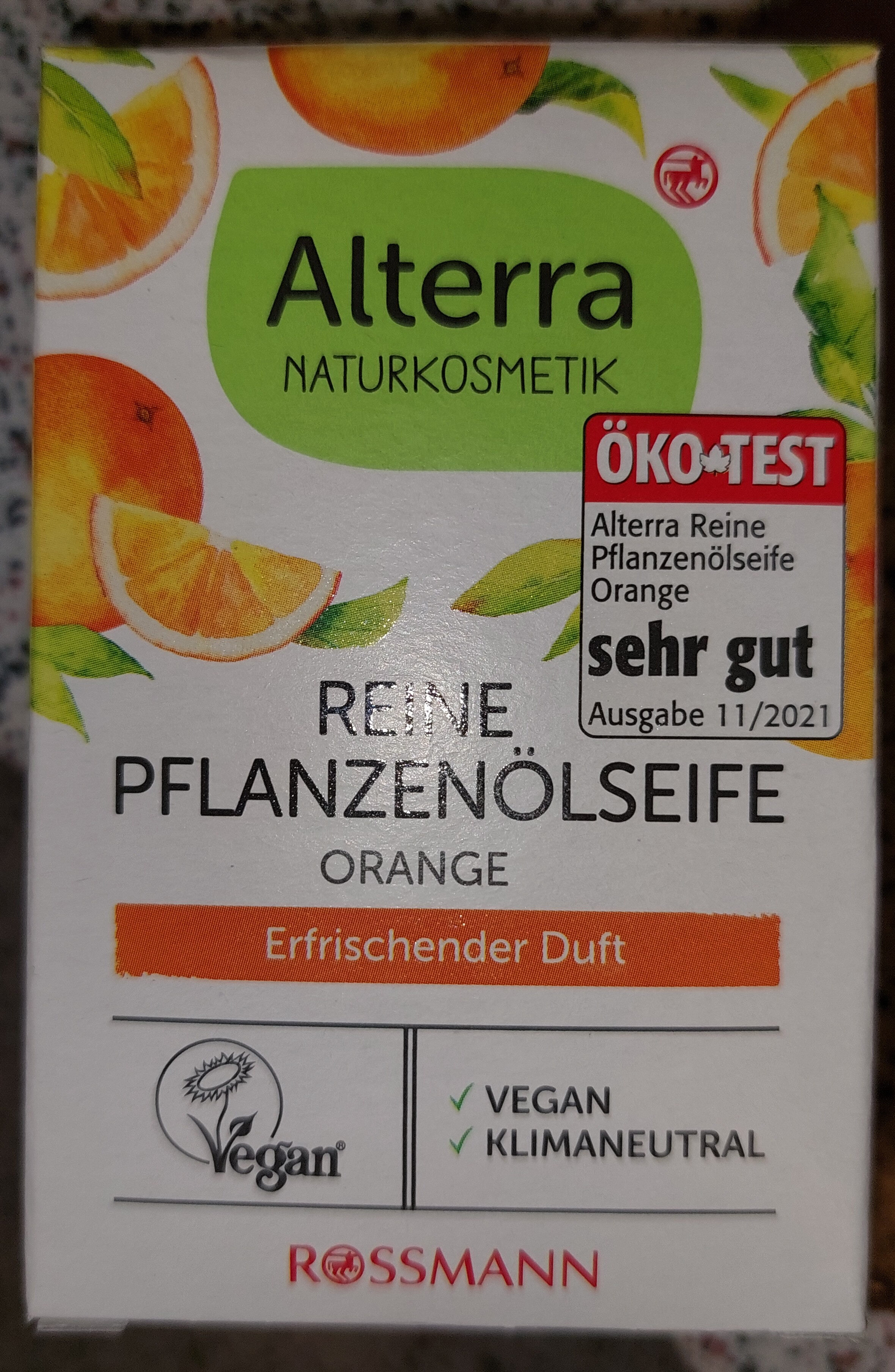 Reine Pflanzenölseife Orange - Produkt - de